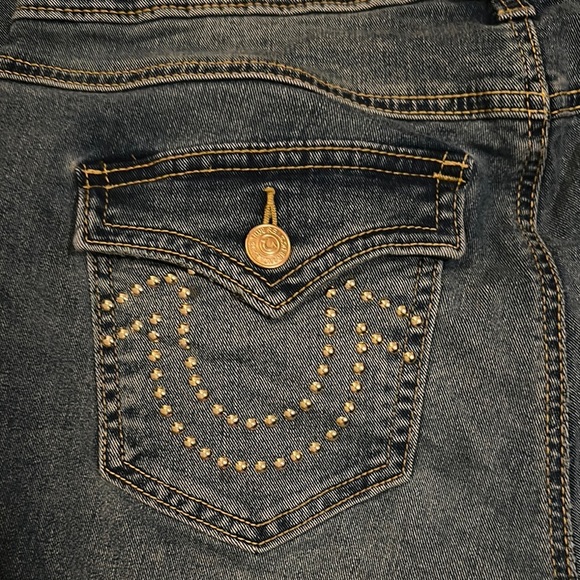 TRUE RELIGION | Jennie Curvy Mid Rise Super Skinny Jeans - Picture 3 of 9